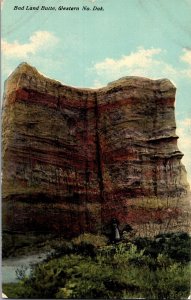 Bad Land Butte, Western North Dakota Vintage Postcard M75