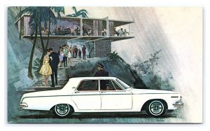 Postcard 1963 Dodge Dart 330 4-Door Sedan Dealer Advertising Card