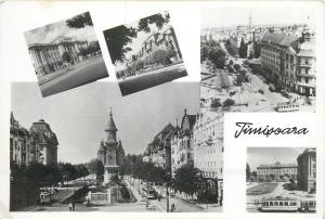 Romania Timisoara 1950s multi views