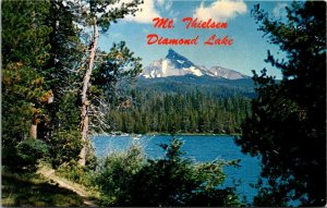 Oregon Mt Thielsen and Diamond Lake