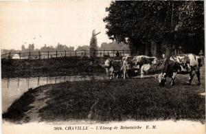 CPA CHAVILLE L'Etang de Brisemiche (412776)