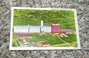 Pillsbury Flour Mills Enid OK Oklahoma Factory Postcard (P6)