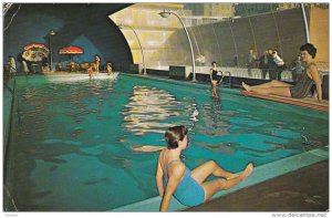 ATLANTIC CITY, New Jersey, 1940-1960's; The Shelburne, Swimming Pool