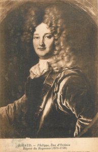 Fine art postcard painting Rigaud Philip duke of Orleans regent of Royaume