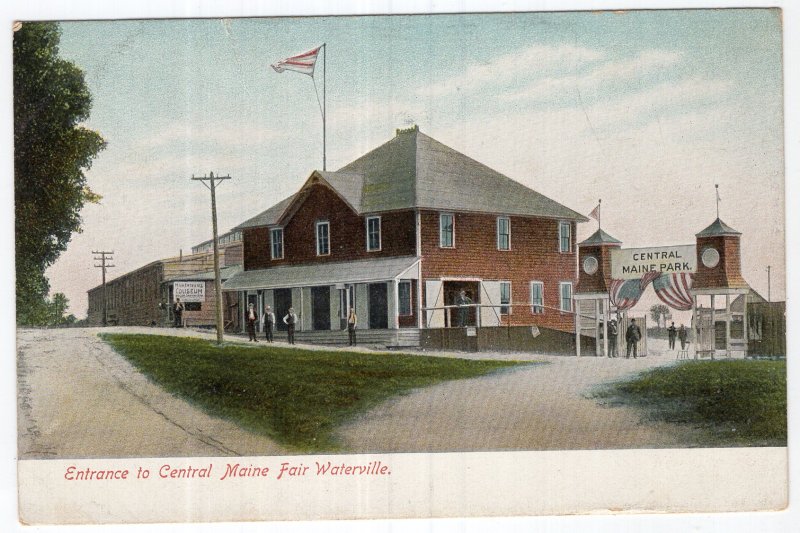 Entrance to Central Maine Fair Waterville