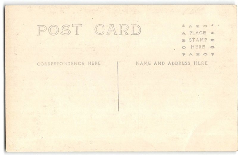 Montana RPPC KALISPELL New Federal Building Post Office Vintage Postcard 1910s