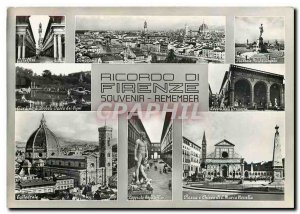 Postcard Modern Ricordo di Firenze Remembrance Remember