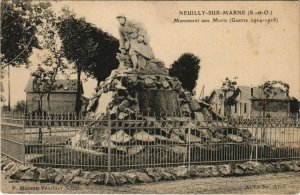 CPA NEUILLY-sur-MARNE - Monument aux Morts (Guerre 1914-1918) (124238)