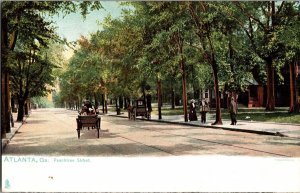 Tuck 2267 Peachtree Street, Atlanta GA Undivided Back Vintage Postcard K44