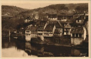 CPA Argentat Vieilles maisons s la Dordogne FRANCE (1051139)