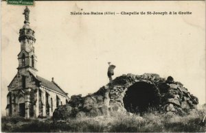 CPA neris les bains chapel of st joseph and the Grotto (1156002) 