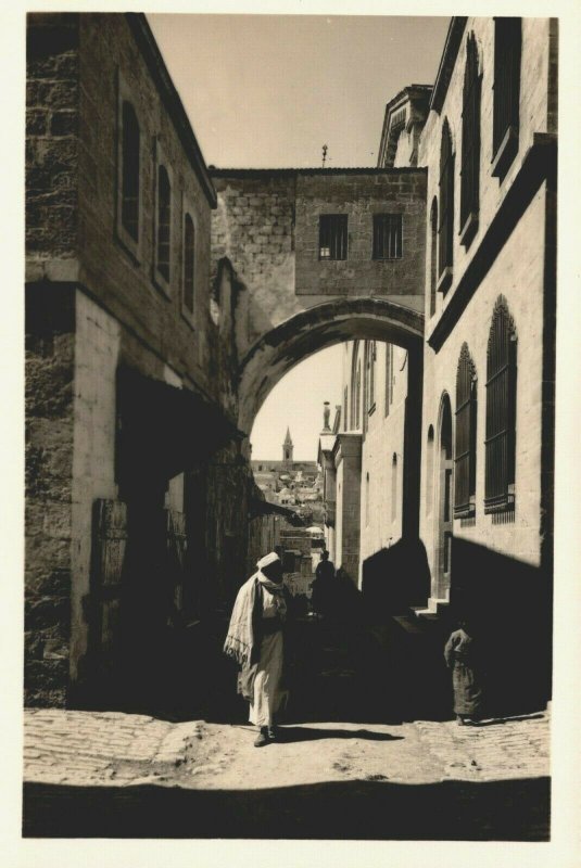 Palestine Israel Notre Dame de Sion Ecce Homo Convent Vintage RPPC BS15