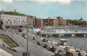 H78/ Stockholm Sweden Foreign RPPC Postcard c40s Opera Terrace Restaurant66