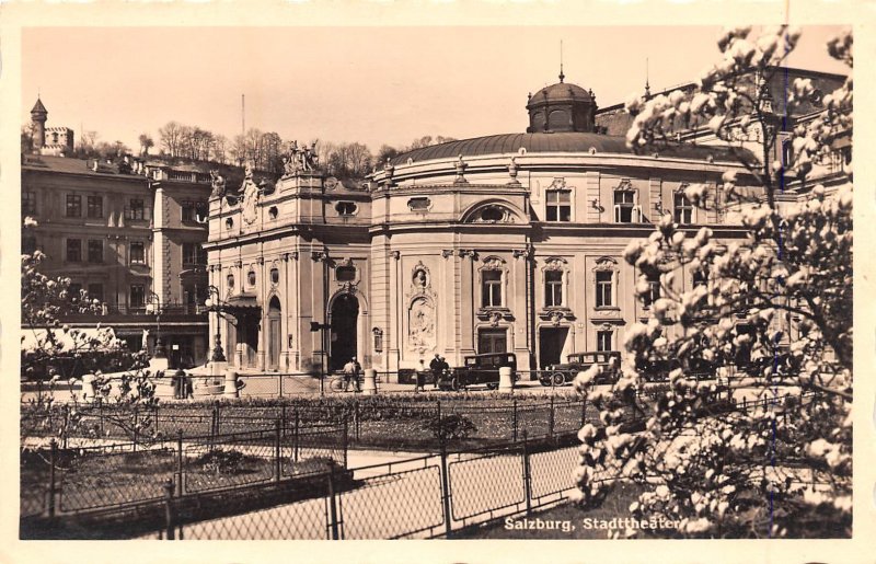 Stadttheater Salzburg Austria Unused 