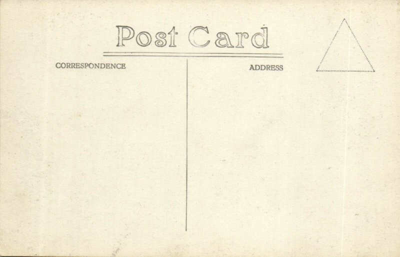 PC CPA SINGAPORE, FISHING VILLAGE, Vintage REAL PHOTO Postcard (b19722)