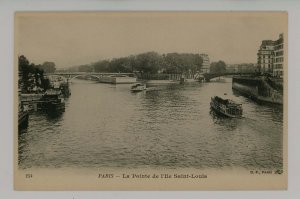 France - Paris. Tip of St. Louis Island