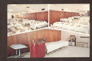 ST. LOUIS MISSOURI ROUTE 66 KING BROS. MOTEL RESTAURANT INTERIOR POSTCARD MO.