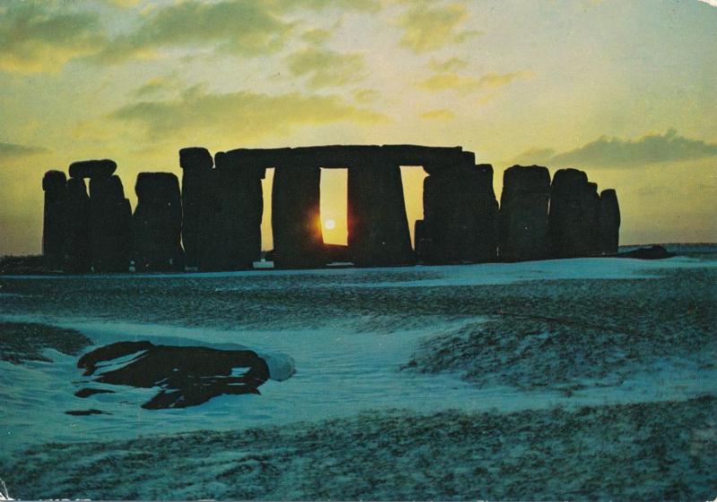 Winter Sunsest at Stonehenge, Wiltshire, England