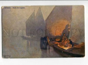 3039431 ITALY Venezia - Notte in Laguna Vintage PC