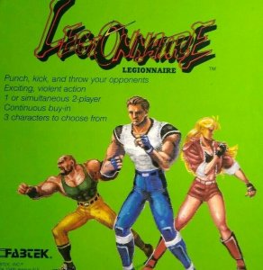 Legionnaire Fabtek Arcade Flyer 1992 Original NOS Video Game Art Print Sheet 