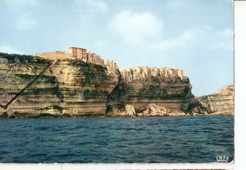 Postal 033990 : Charmes et Couleurs de la Corte. Bonifacio. La Haute-Ville et...