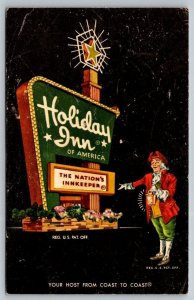 Holiday Inn Hotel  Albany  New York   Postcard