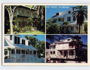 Postcard Conch Houses, Key West, Florida