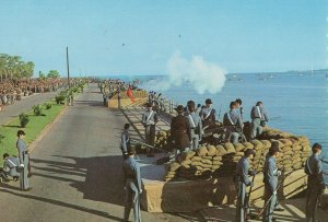 Firing On The Star Of The West Civil War Charleston BC Postcard