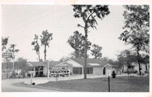 Lake Wales Florida Rest-A-Nite Court, B/W Photo Print Vintage Postcard U13984