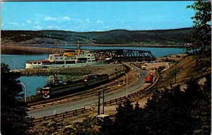Postcard ROAD SCENE Port Hasting Nova Scotia NS AK2347