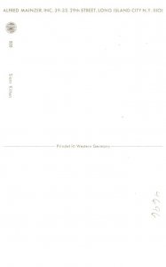 Cat     Signed Alfred Mainzer