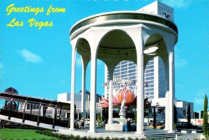 Nevada Las Vegas Greetings Showing Caesars Palace Dome