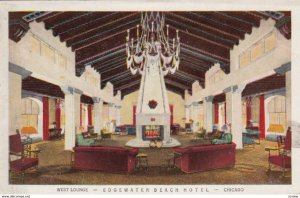 CHICAGO, Illinois; 10-20s; West Lounge - Edgewater Beach Hotel