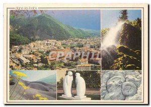 Modern Postcard Digne les Bains Alps de Haute Provence climate and tourism Spa