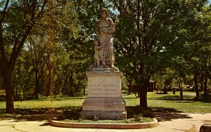 KS - Council Grove. Madonna of the Trail Monument