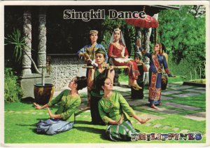 PC PHILIPPINES, SINGKIL DANCE, Modern Postcard (B40325)
