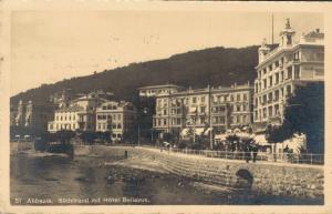 Croatia - Abbazia Südstrand mit Hotel Bellevue  Opatija 02.77