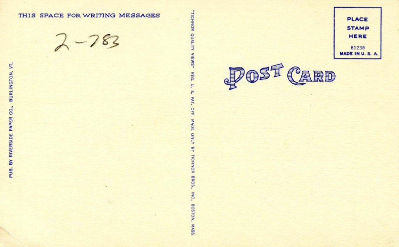 The Ticonderoga Sidewheel Steamboat