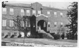 RPPC WESLEYAN METHODIST COLLEGE SOUTH CAROLINA REAL PHOTO POSTCARD (c. 1930s)