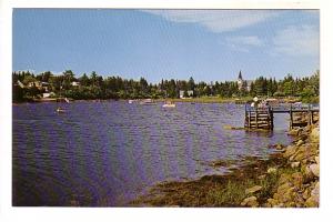 Hubbards Harbour Scene, Nova Scotia, Len Leiffer,