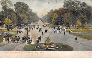 Belle Island Park Central Avenue - Detroit, Michigan MI