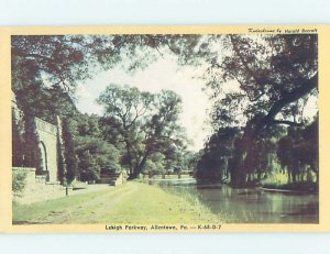 Pre-1952 LEHIGH PARKWAY Allentown Pennsylvania PA AD3464