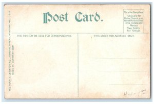 c1910's Long Branch Station B.N.J Broadway Showing Post Office NJ Postcard