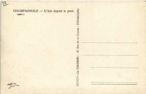 CPA Champagnole L'Ain depuis le pont (1265082)