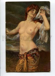 3057955 NUDE Bayadere BELLY DANCER Harem by PAPPERITZ vintage