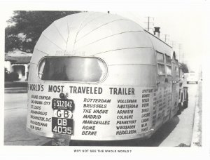 Airstream Advertising Why Not See the Whole World?  4 by 6