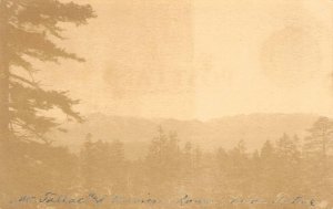 Mt. Tallac & Rubicon Range, Lake Tahoe, CA Eastman Sepia c1907 Vintage Postcard