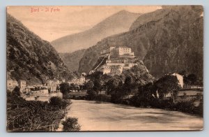 The Fort of BARD Italy Vintage Postcard 0003