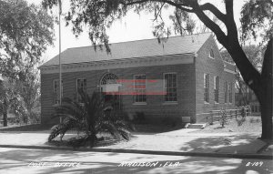 FL, Madison, Florida, RPPC, Post Office Building, Exterior View, Photo No B-109