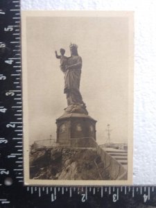 Postcard - Colossal statue of N.-D. of France - Le Puy, France